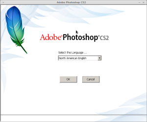 Adobe Photoshop CS2 Setup Window